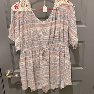 💣Casual tribal-pattern top